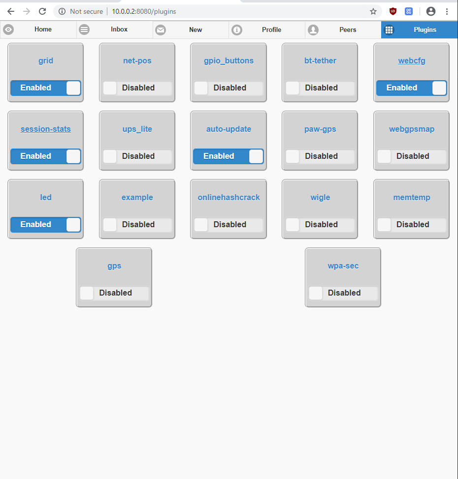 web config portal